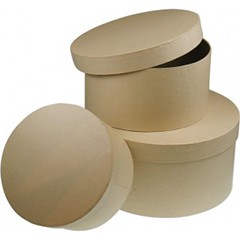 Cutie rotundă din carton | selectează dimensiunile