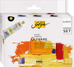 Culori ulei Finest Artists Solo Goya Starter Set 6x20 ml