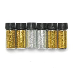 Set de pulbere sclipitoare / 6 piese