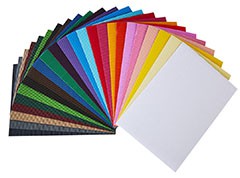 Hârtie ondulată 50x70cm | selectează culoarea