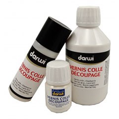 Adeziv și verniș pentru decoupage 2in1 DARWI | Selectează volumul