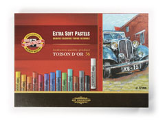 Pastel EXTRA SOFT - TOISON D OR - 36 buc
