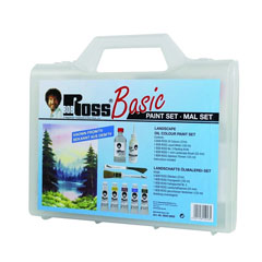 Set de pictură ulei Bob Ross Landscape cu accesorii