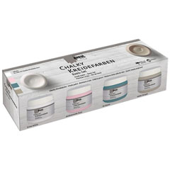 Vopsea Chalk paint Kreul Basic set 4 x 150 ml