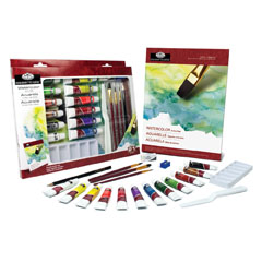 Set acuarele Essentials într-o cutie de carton - 21 piese
