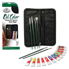 Set culori ulei Essentials într-un penar - 19 piese