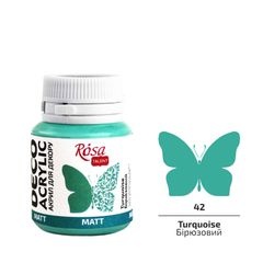Acrilic pentru decor, MATT, 20 ml, ROSA TALENT | rôzne farby