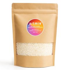 ARTMIE Ceară de soia neparfumată pentru lumânări 400 g