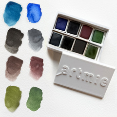 ARTMIE Solo Goya Watercolor Set - 8 piese - Furtună în Toscana