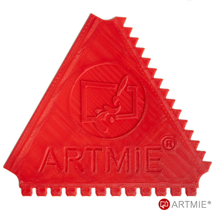 ARTMIE spatulă/pieptene reciclabile 3 în 1 