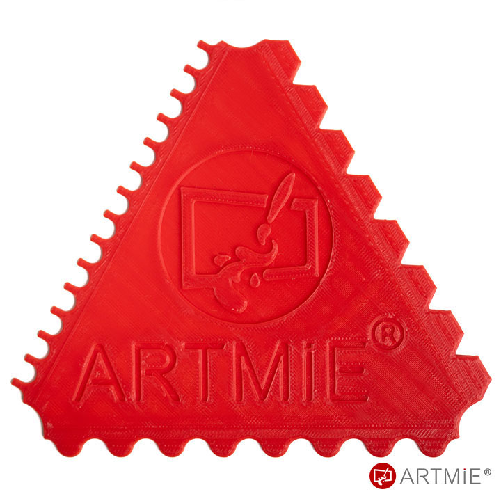 ARTMIE spatulă/pieptene reciclabile 3 în 1 