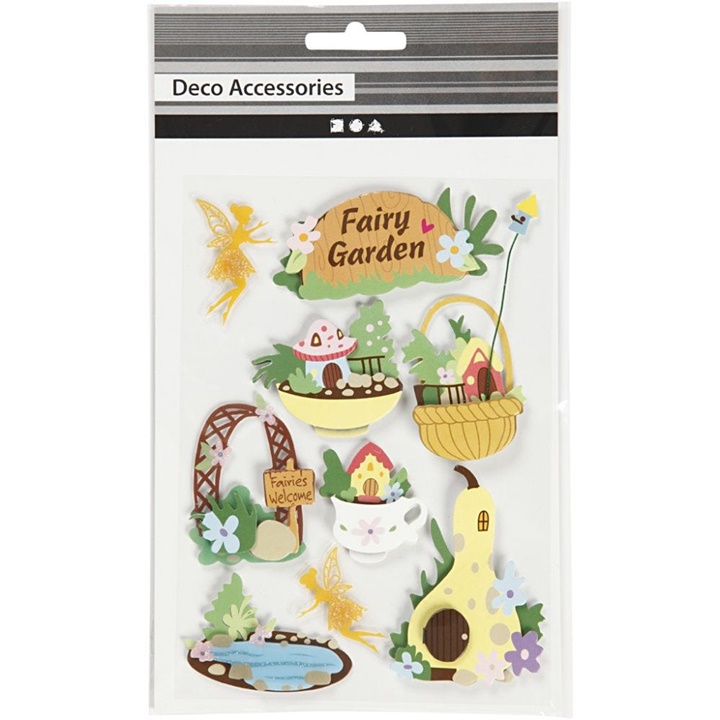Autocolante 3D Fairy Garden