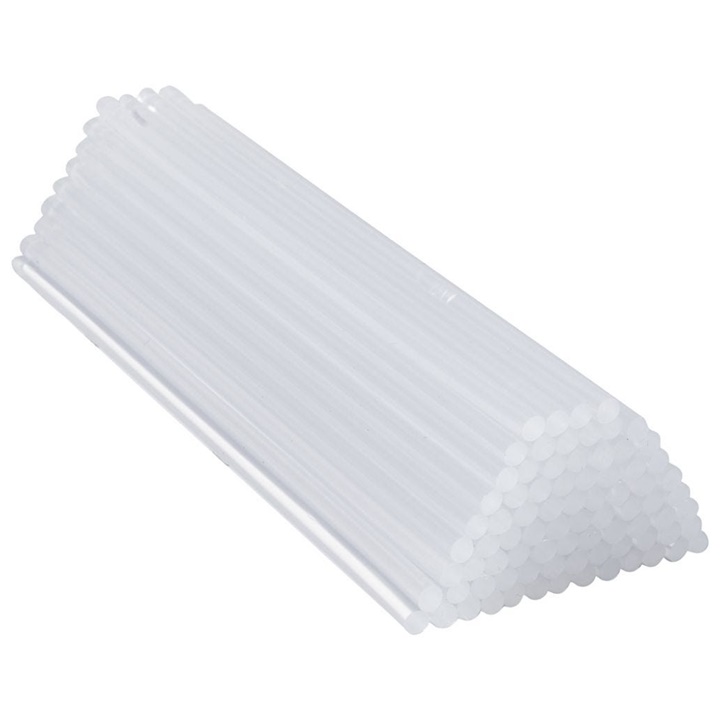 Bețișoare lipici pentru pistol de lipit 250 x 7 mm - set de 80 buc