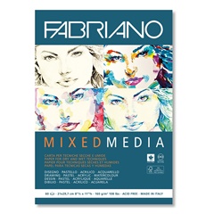 Bloc de hârtie FABRIANO Mixed Media | dimensiuni diferite