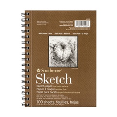 Bloc schite Strathmoer Sketch 100 coli- 14.8 x 21 cm