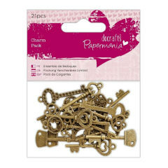 Breloace din metal în formă de cheie / 21 produse