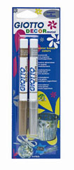 Carioci acrilici GIOTTO DECOR metal 