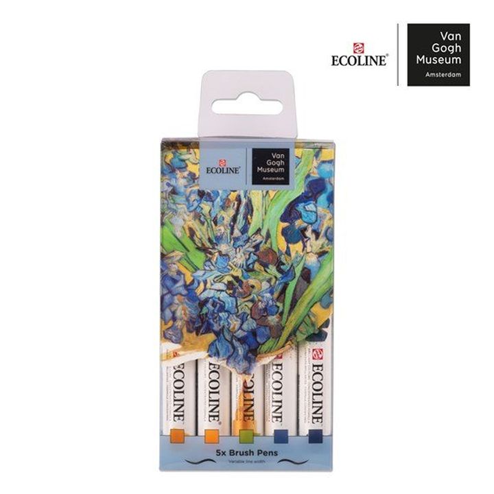 Carioci acuarelă Ecoline Brush Pen - Van Gogh Museum - 5 buc