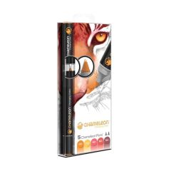 Carioci Chameleon Warm Tones - 5 buc