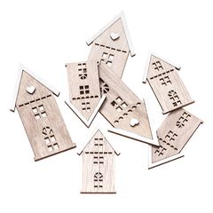 Case din lemn - set de 7