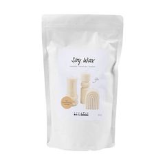 Ceară de soia cremoasă pentru lumânări independente | 500 g