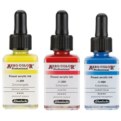 Cerneală acrilică Schmincke AERO COLOR Professional Standard 28 ml | culori diferite