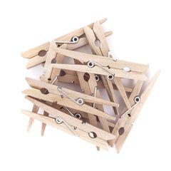 Cleme de rufe din lemn 7,2 cm - 10 buc