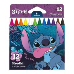 Creioane colorate Disney Stitch, 12 bucăți