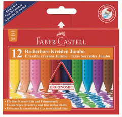 Paste/creioane cerate Grip Jumbo Plastic Colour - 12 culori