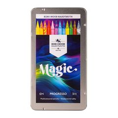 Creioane colorate magice (12 buc)