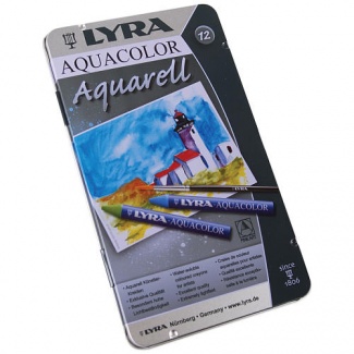 Creioane de ceara LYRA Aquacolor SET12