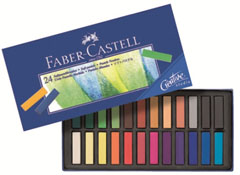 Creioane Pastel Gofa - set 24 culori mini