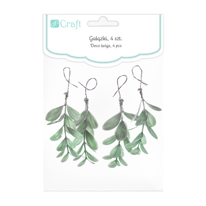 Crenguțe decorative 3D / Pachet 4 buc. 