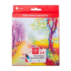 Cretă de ulei Koh-i-Noor / 24 buc