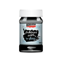 Culoare pentru sticlă cu efect de tablă de scris Pentart 100 ml