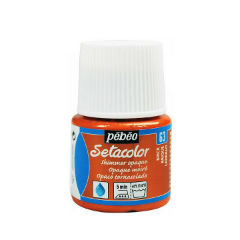 Culoare pentru textile Pebeo Setacolor Opaque Shimmer [metalic] 45 ml | culori diferite