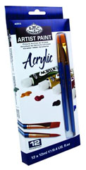 Culori acrilice ARTIST Paint 12x12ml 