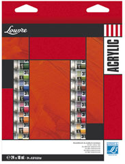 culori acrilice LOUVRE 24x10ml 