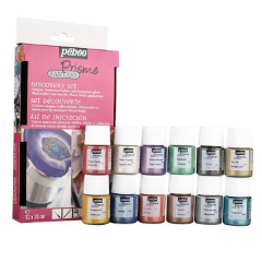 Culori cu efect Pebeo Fantasy Prisme Discovery set / 12 x 20 ml