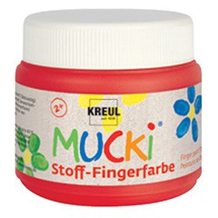 Culori Finger Paint  MUCKI pentru textil - 150 ml | culori diferite
