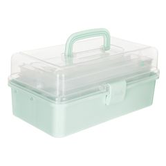 Cutie de depozitare din plastic cu capac 33x20x14,5 cm