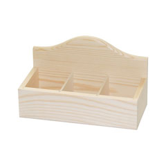 Cutie din lemn pentru ceai  21.3x10x12.5 cm 