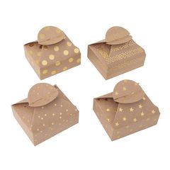 Cutii de cadouri cu model auriu | Diverse modele