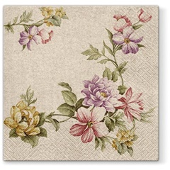 Eco servetele pentru decoupage Garland champagne - 1 buc