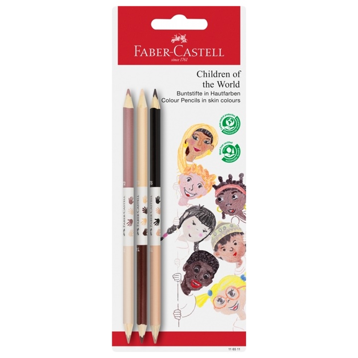 Faber Castell Copiii Pământului 3 buc