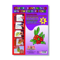 Folii creative pentru ferestre - set de 4
