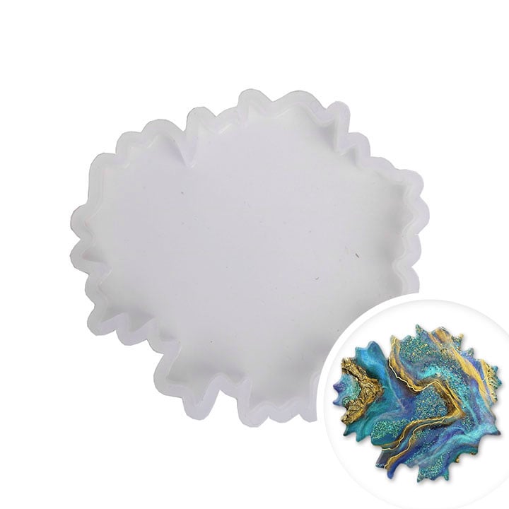 Formă profesională din silicon Pentart-platou | forme diferite