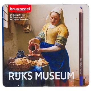 Creioane colorate bruynzeel  Jan Vermeer 24 de bucăți