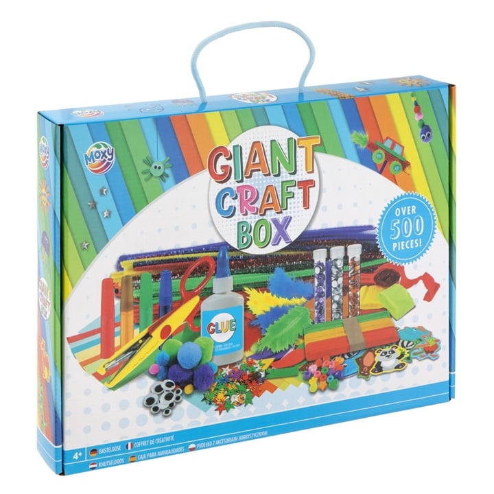 Giant Craft Box Creative Set 500 Piese Albastru