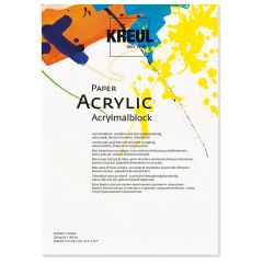 Hârtie acrilică KREUL - 10 coli | diferite dimensiuni